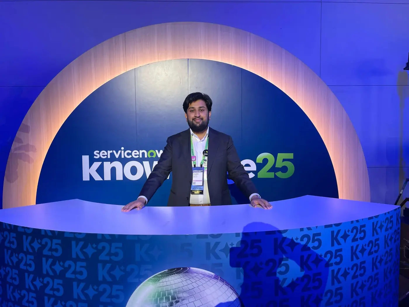 Arsalan Chaudhry auf der Knowledge25